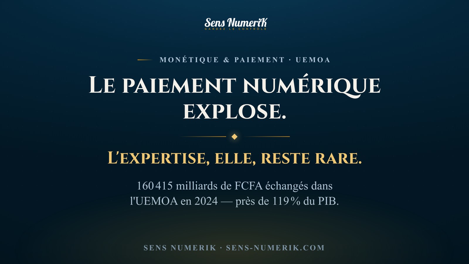 Le paiement numérique explose en Afrique de l'Ouest. L'expertise, elle, reste rare.